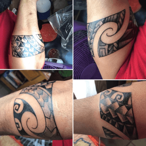 The most recent tattoo i got done. 👌🏽💉💉 #inked #tattoos #polynesiantattoo 