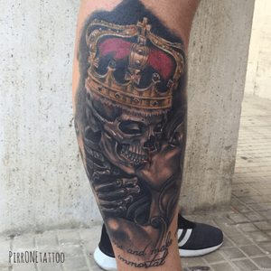 #skull #skulltattoo #tattoo #tattoos #ink #crown #girl #pirr #pirronetattoo #sicily 