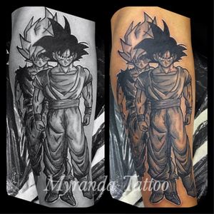 #dragonballtattoo #dragonballz #songoku #mexicantattoo #CiudadTattooMéxico #animetattoo 