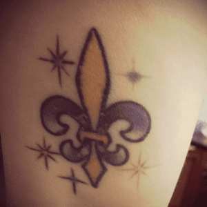 Gotten at Electric Ladyland in New Orleans to celebrate my trip there. Will be adding more to this one eventually too 