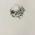 Lil skull rose #art #artist #tattoo #tattooartist #design #design4life #pic #picoftheday #pen #pencil #penart #sketch #sketchoftheday #draw #skull #rose #skull2016 #roseandskull #TattedAllOver #tattoo2016 #tattooartworldwide 
