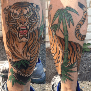 Another by the wizard @chrisgarver #tiger #japanese #bold #classic #ChrisGarver 
