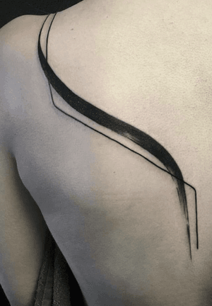 Done by Bertina Rens - Resident Artist. #tat #tatt #tattoo #tattoos #amazingtattoos #ink #inked #amazingink #Black #blackwork #blackink #blackart #lines #linework #backpiece #backpiecetattoos #tattoolovers #inklovers #artlovers #art #culemborg #netherlands 