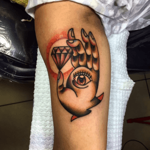 Gypsy hand tattoo