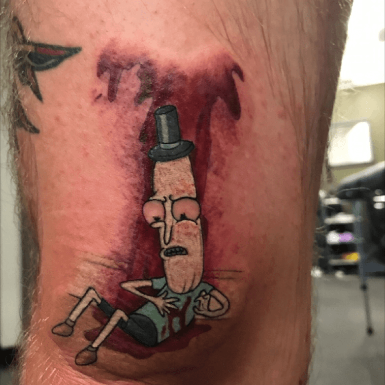 I see your meatwad tattoo and raise you a master shake  radultswim