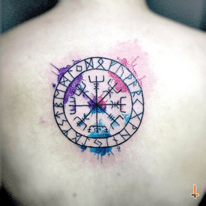 Nº292 #tattoo #tatuaje #ink #inked #viking #vikingtattoo #rune #runetattoo #watercolor #watercolortattoo #eternalink #bylazlodasilva