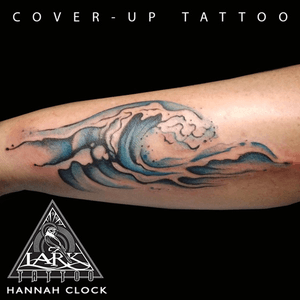 Cover-up tattoo by Lark Tattoo artist Hannah Clock.More of Hannah's work: http://www.larktattoo.com/long-island-team-homepage/hannah-clock/#ocean #oceantattoo #coverup #coveruptattoo #watercolor #watercolortattoo #colortattoo #wave #wavetattoo #watercolorwave #marinebiology #femaletattooartist #femaletattooer #tattoo #tattoos #tat #tats #tatts #tatted #tattedup #tattoist #tattooed #inked #inkedup #ink #tattoooftheday #amazingink #bodyart #tattooig #tattoosofinstagram #instatats  #larktattoo #larktattoos #larktattoowestbury #westbury #longisland #NY #NewYork #usa #art #hanna #clock #hannahclock