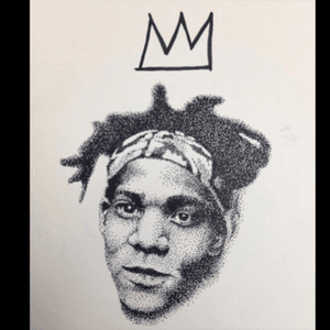 Dotwork Basquiat 👑