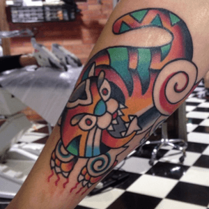 #tiger in #colour by #kaylee @kaylee at #freedomtattoo 