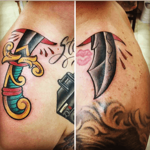 Tattoo done by Drew Wexelberg, Katy TX. Firebird tattoo studio