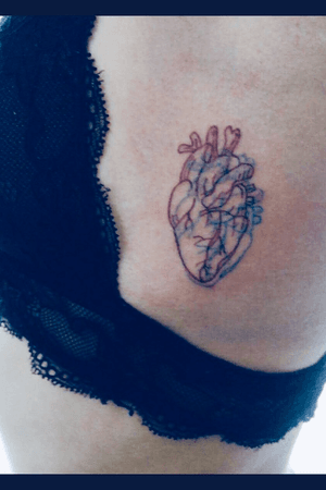 Tattoo uploaded by Czesto Serra • 3D heart #heart #hearttattoo #3dtattoo #3dheart • Tattoodo