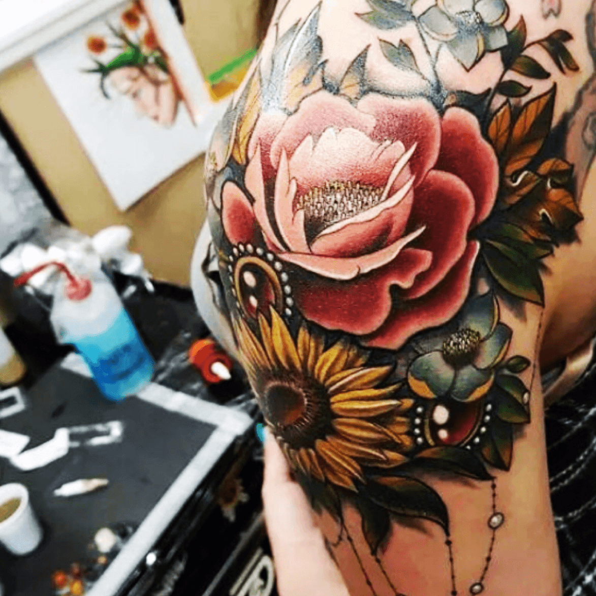 Discover more than 67 family bouquet tattoo super hot  incdgdbentre