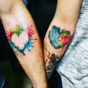 I want both....back of my legs i think  #hearts #warercolor #insideout #watercolortattoo 