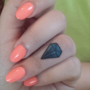 #diamond #fingerbanger #matchingink 