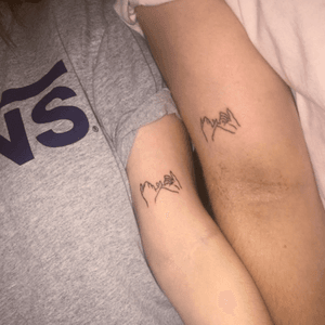 pinky promise matching tattoos