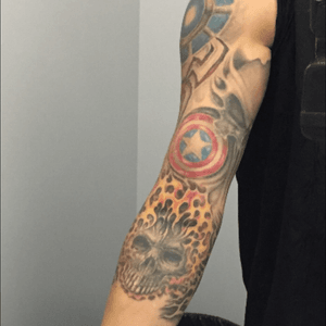 #Marvel tattoo pt.2