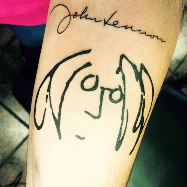 Imperial Ink Tattoo  Fun John Lennon galaxy tattoo  Imagine  Facebook