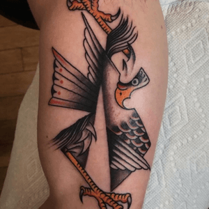 Eagle tattoo by Boxcar