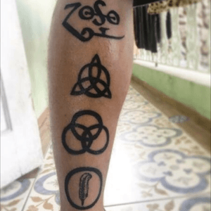 #tattooartist #tattooart #tattoo2me #tattoobrasil #tattooblack #symbols #ledZeppelin #ledzeppelintattoo #inked #ink 