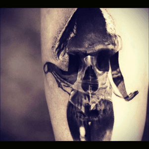 #skull #blackandgrey 