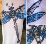 Steampunk dragonfly