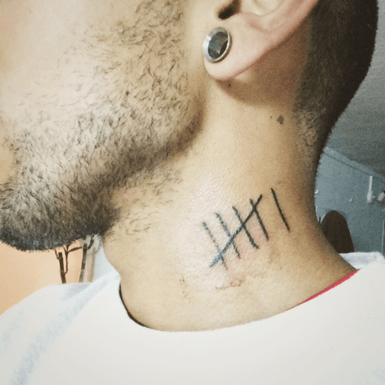 Tally Mark tattoo by xLadyDeevenax6 on DeviantArt