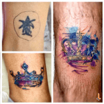 Nº297,325 #tattoo #tattoos #tatuaje #ink #inked #matchingtattoos #crown #crowntattoo #watercolor #watercolortattoo #colors #eternalink #eternaltattoo #cheyennetattooequipment #hawkpen #bylazlodasilva