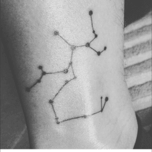 New tattoo constellation #constellation #Sagittarius #loveit #sagitarian  