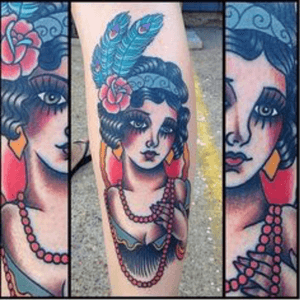 And another one. Wish I could get a 1920s flapper girl #megandreamtatoo 