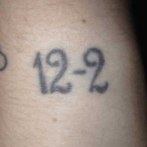 12-2 is when my husband and I started dating. We both have this tattoo.