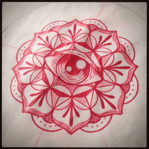 #mandalaflower #eye #sketchtattoo 