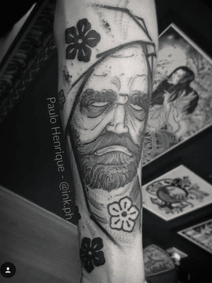 Dharuma 🏯⛰📿 #tattoo #tattoos #tatuagem #tattooartist #inkph #darkart #dark #black #blackwork #blackworktattoo #blackworkers #japanese #japanesetattoo #irezumi #zen #buddha #master #neotraditional #traditional #daruma #dharuma #linework #dotwork 