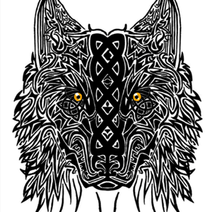 Celtic wolf