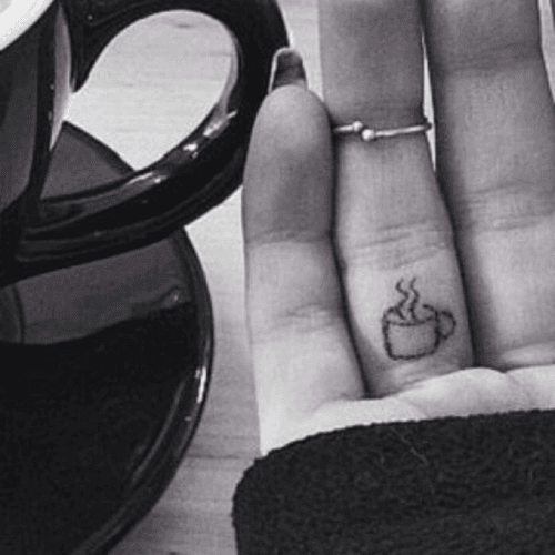 Coffee owns me and i need this tattoo to commemorate our relationship