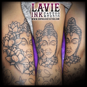 Buddha #buddha #tattoo #tattooer #tattoolife #flower 