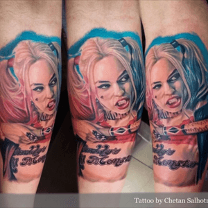 Harley Quinn tattoo