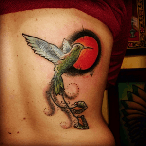 #tattoo #hummingbird 