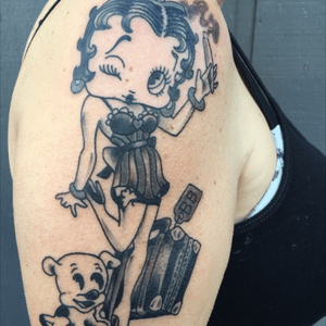 Betty Boop. No need fot words. 