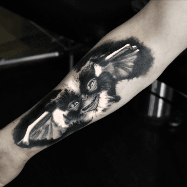 Gremlin Gallery Tattoo  Skillshare Student Project