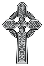Celtic cross for left shoulder