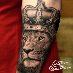 The lion of judah 🦁 #realistictattoo #realismo #realism #liontattoo #lion #blackandgrey #blackandgraytattoo #intenzetattooink