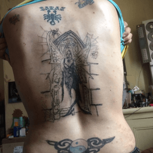 Tattoo i am doing on my partners back