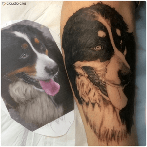 Tattoo - 08/03/2017 - #art #artwork #draw #drawing #design #desenho #ink #inked #paint #painting #tattooed #tattooing #tattooist #instatattoo #handcrafted #handmade #graphics #puppy #love #dog #013 #nofilter #tattoodo #claudiocruz #progress