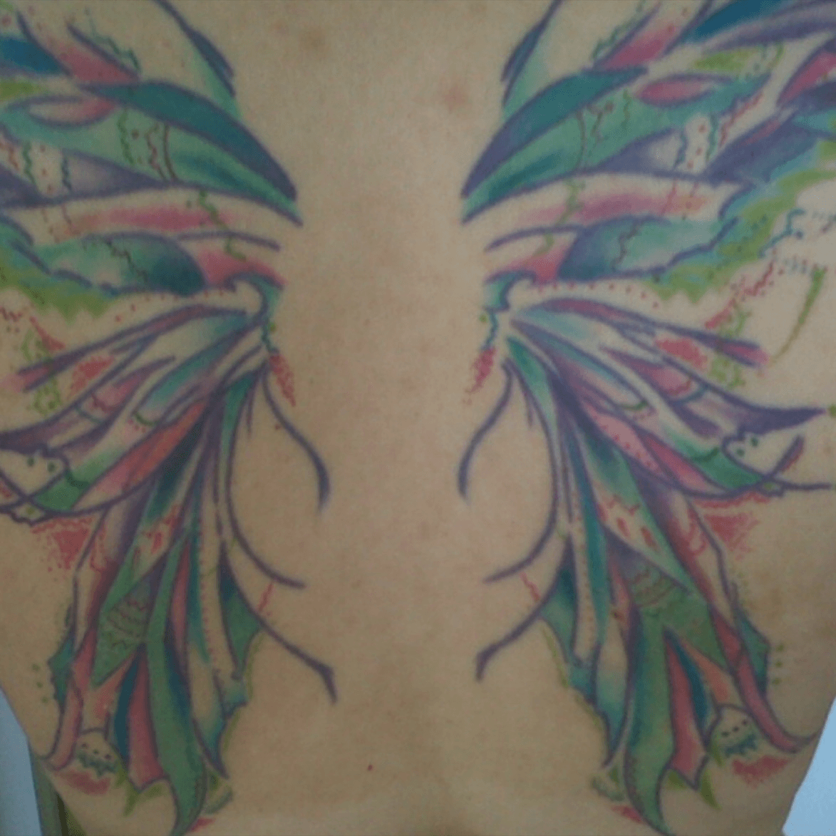 Aces N Spades Tattoo  Canadian Ink Studios on Instagram Check out  these fairy wings by Tattoo Artist Cinnamon 5874544084 408 817050  St We accept Cash Debit Credit  offer Financing 