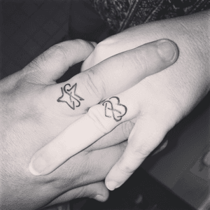 Our 10 year anniversary tattoos
