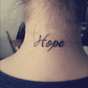 Hope. Brink Tattoo Slovenia #tattoo #brink #hope #loveit 