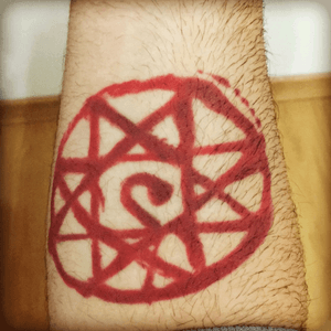 Transmutation circle from "Fullmetal Alchemist"