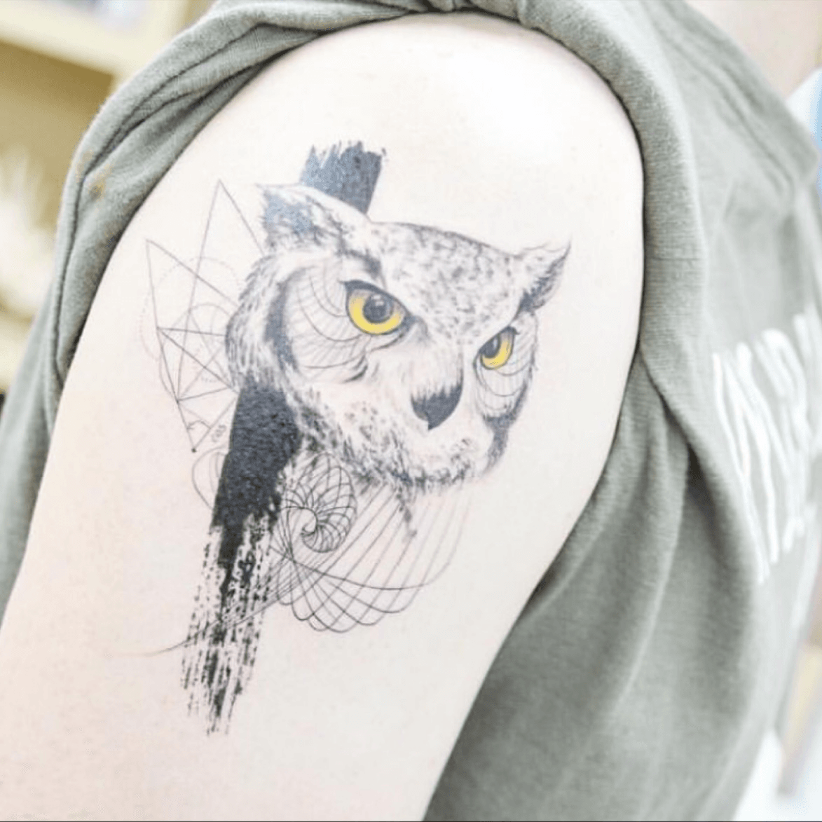 Badass owl tattoos