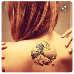 Hokusai has been a huge inspiration to me as an atrist. #dreamtattoo 