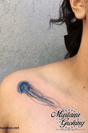 Watercolor medusa tattoo #tattoooftheday #watercolortattoo